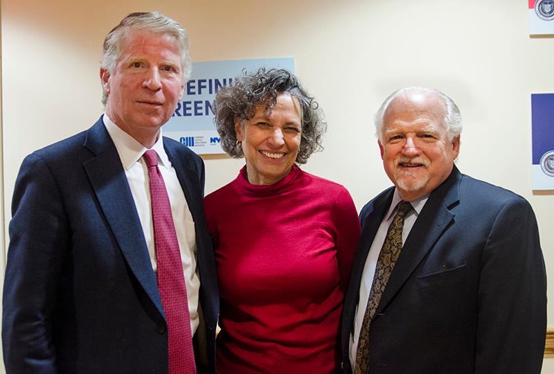 DA Vance, Commissioner Bassett and Dr. Calman