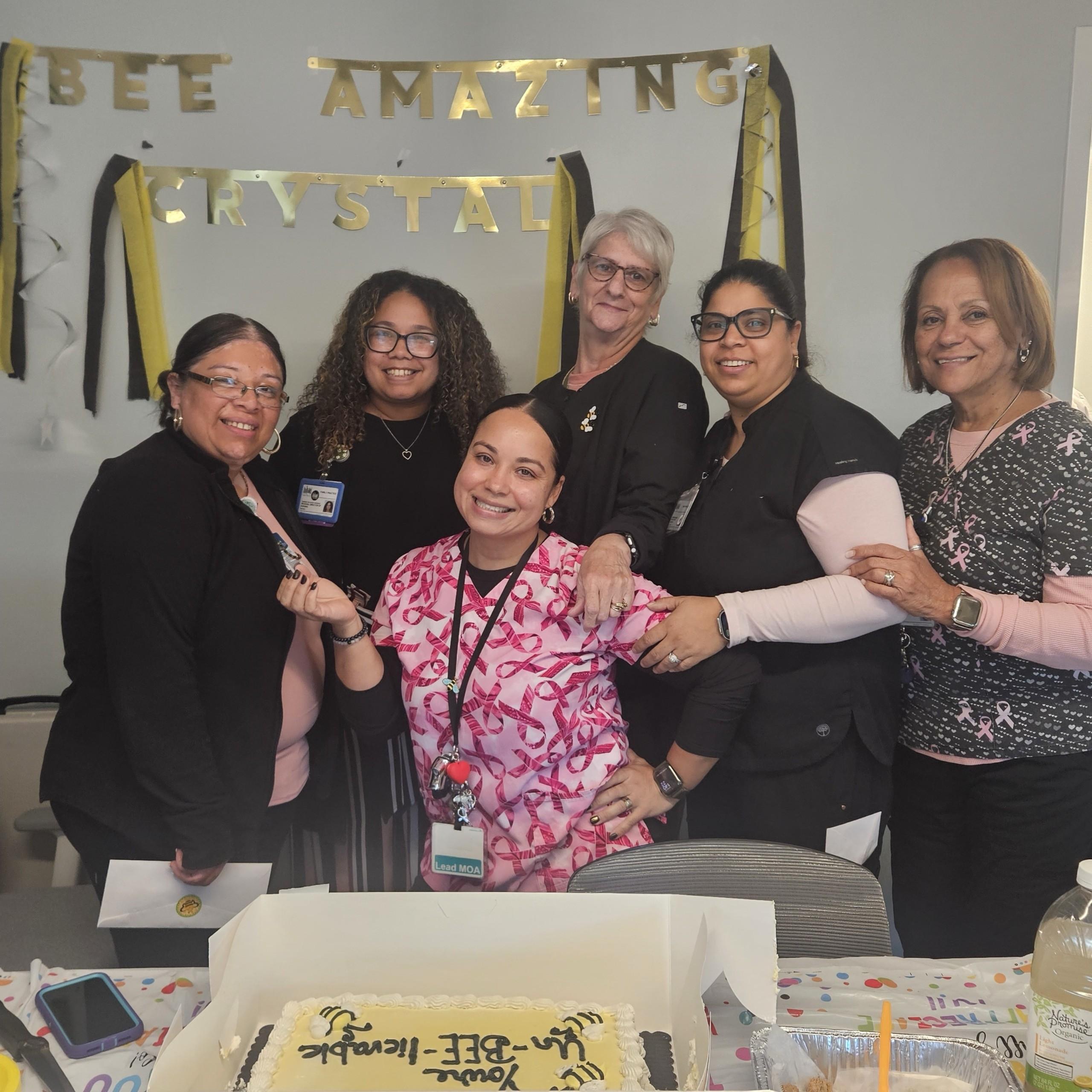 Medical Office Assistant Crystal Aguayo wins BEE Award 