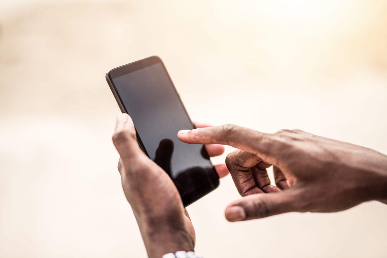 telehealth hands phone