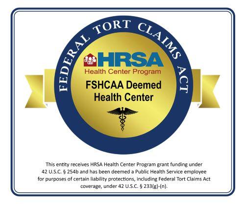 FSHCAA deemed Health Center seal