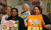 Institute Staff at the Amsterdam Family Health Center Encourage Parents to Read to Children ‘Early and Often’ for Success in School